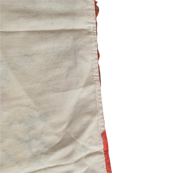 Vintage Hand Embroidered Whimsy Throw Pillowcase Set - Picture 10 of 13